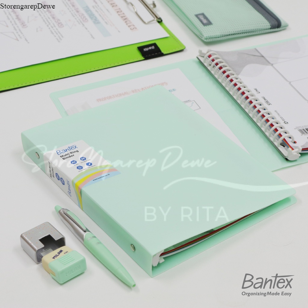 

Bantex B5 Trendy Multi Ring Binder 26 Hole Cool Aqua 3126 76 real produk bantex asli seperti gambar