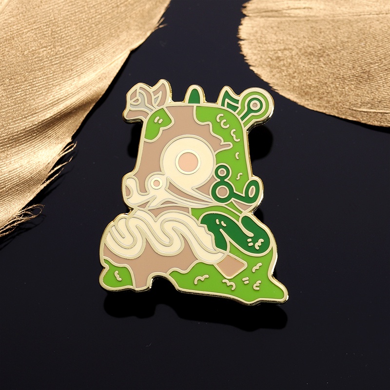 The Legend of Zelda Enamel Keras Pin Breath of The Wild Bros Anime Adventure Game Pin Kerah Lencana Perhiasan Hadiah Untuk Teman