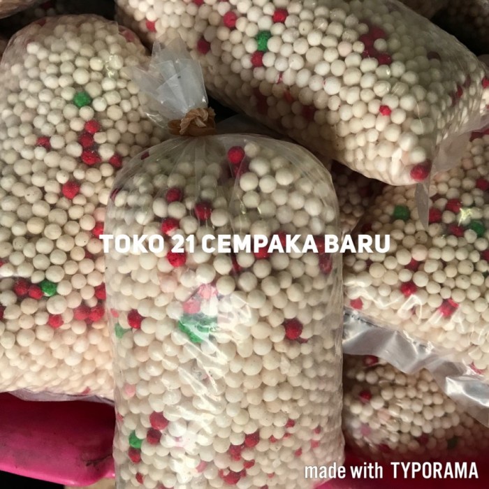 

Sagu Mutiara Mentah 1 KG | Pacar Cina Sago Seeds pearl 1KG 1000g 1000 g