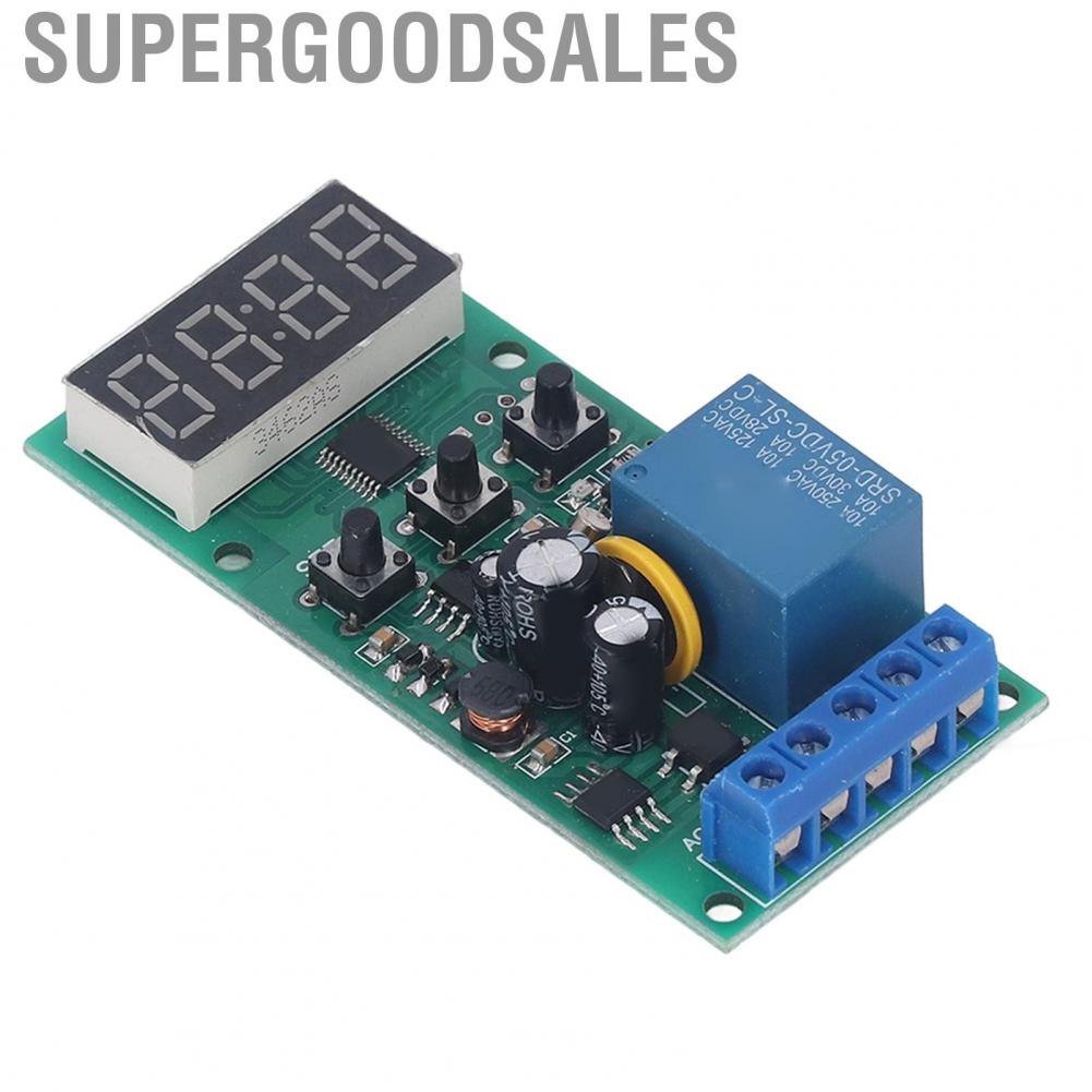 Supergoodsales Real Time Timing Switch Relay Module  Synchronization Circuit Board Power Off Memory Clear Concise Interface for Control