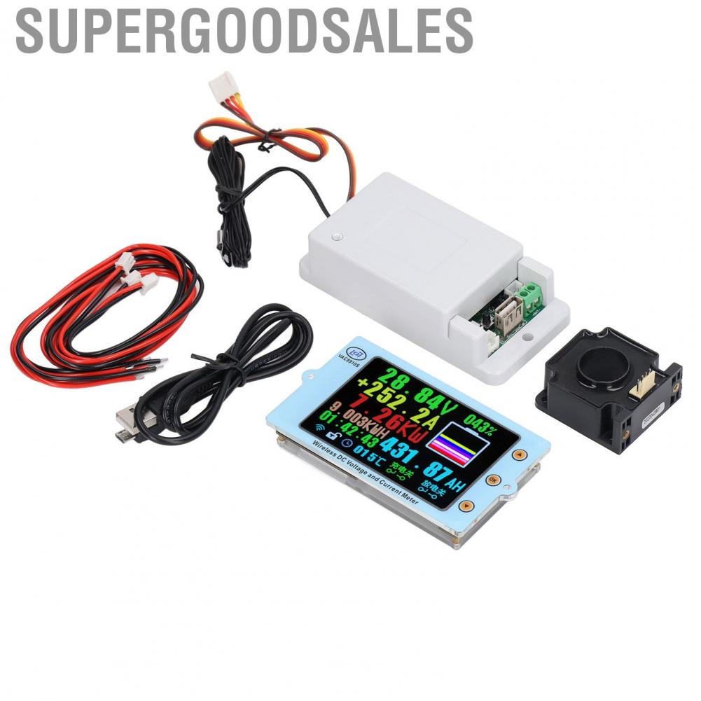 Supergoodsales Digital Voltmeter Ammeter Volt Gauge With Color Screen