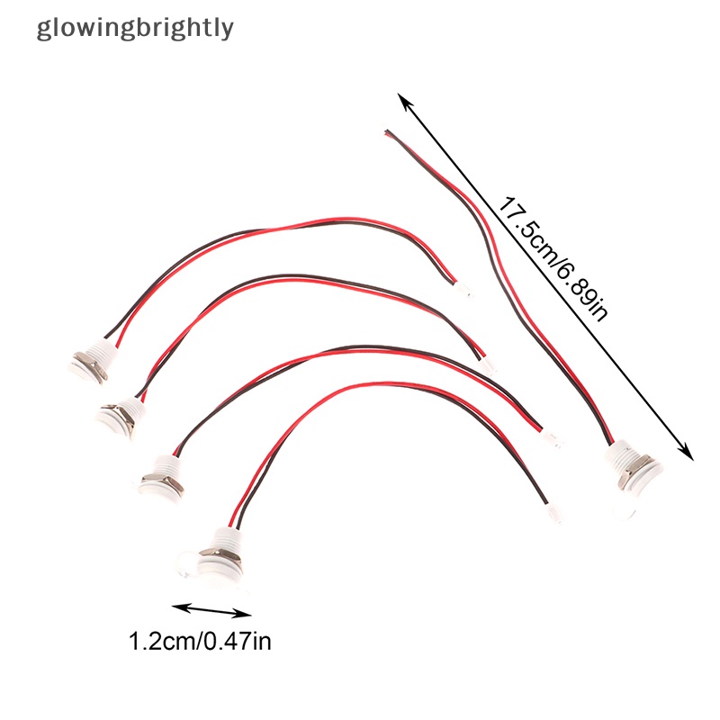 [glowingbrightly] 1/5pcs Konektor USB Tipe-C Tahan Air Dengan Mur TPC Fast Charging Jack Port TFX