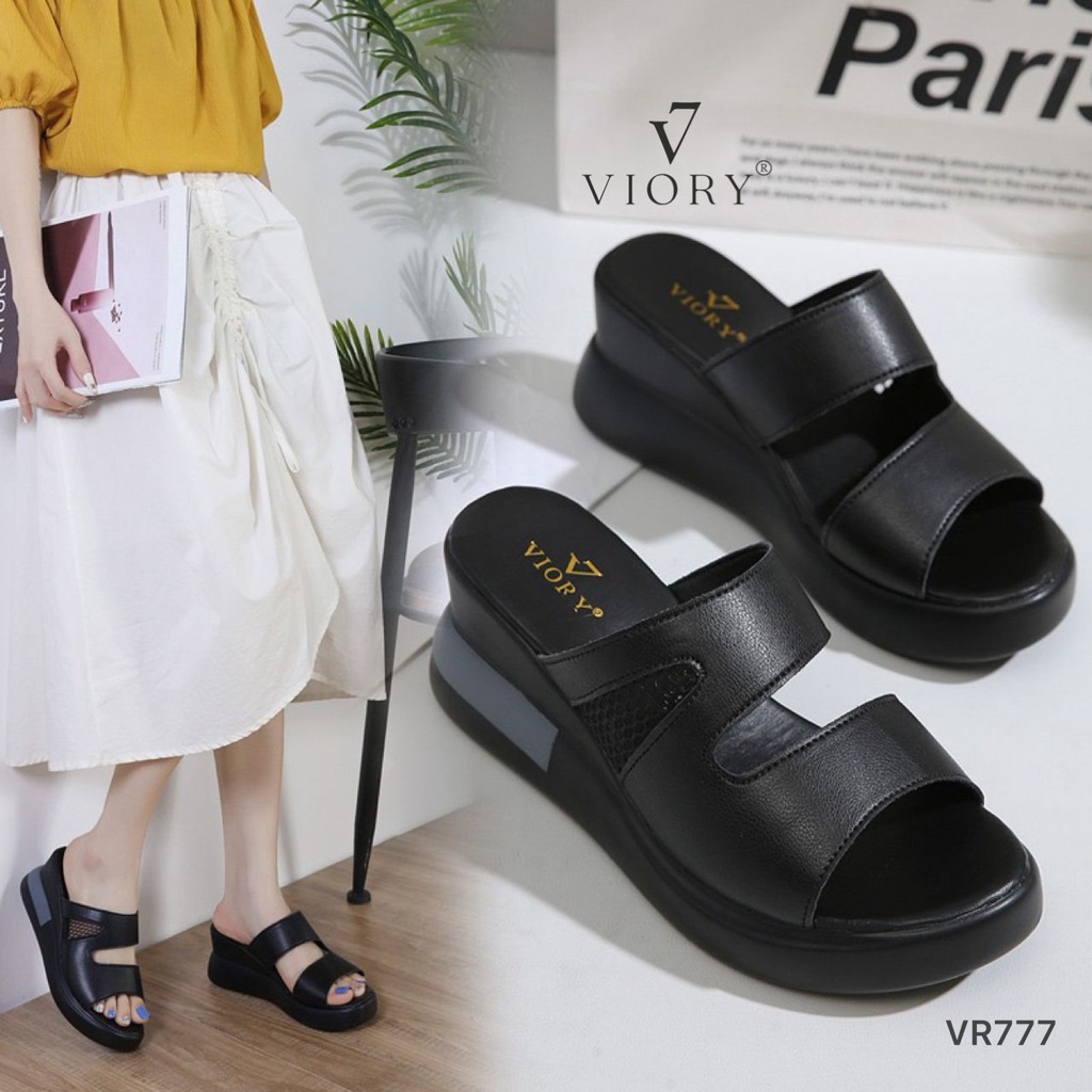 VIORY  VR777 SANDAL WEDGES WANITA