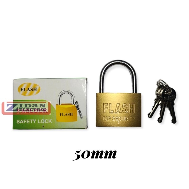 Gembok Kuning 50mm / Gembok Pagar 50mm / Gembok Koper 50 mm