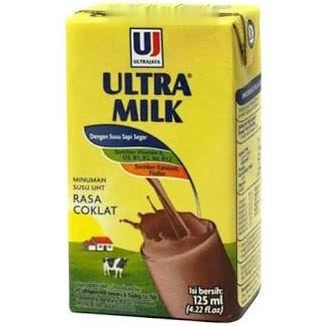 

SUSU UHT Susu Ultra 125 ML coklat