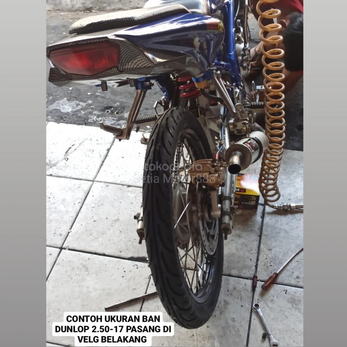 Ban luar Dunlop 225 250 275 - 17 TT900 Ban Luar Motor Ring 17 - 2.25/17