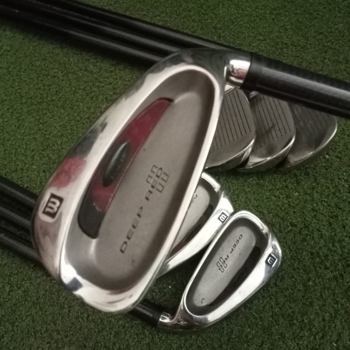 STIK GOLF IRON SET WILSON DEEP RED