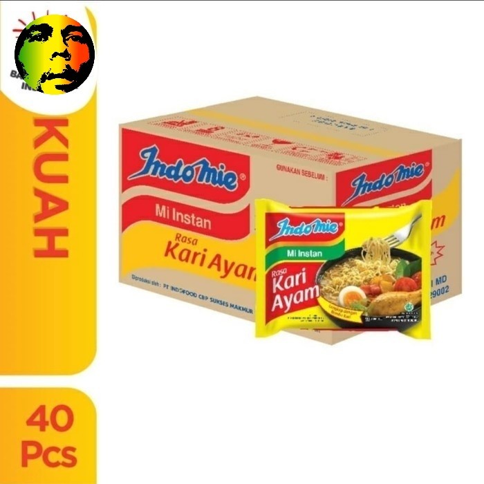 

Indomie instant kari ayam karton