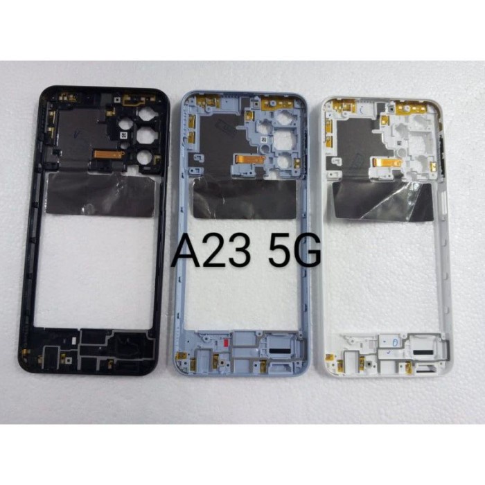 Bezel Bezzel tutup mesin tulang samping Samsung galaxy a23 5g original