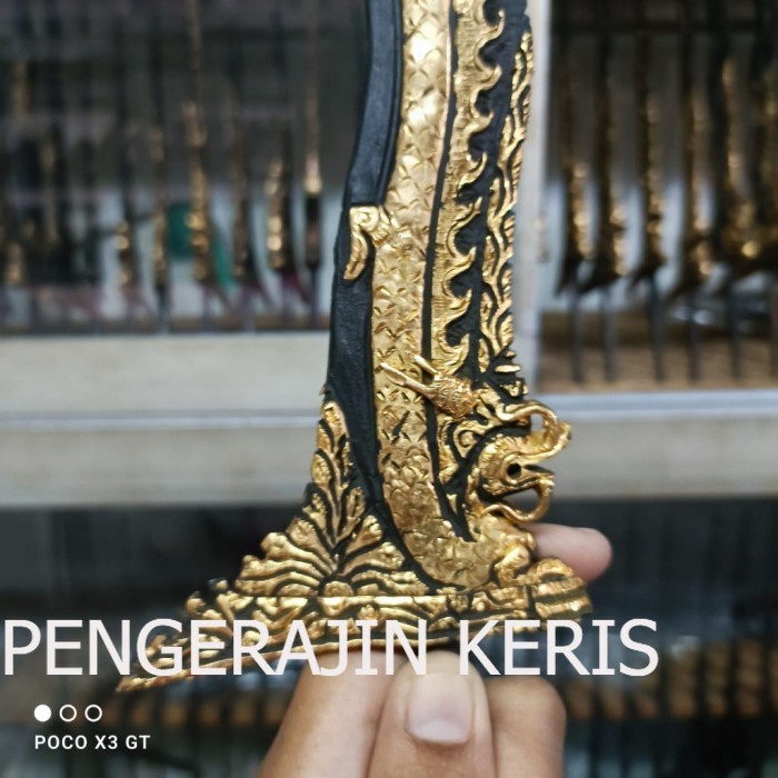 keris sempono nogo liong kinatah emas alusan Harga Merakyat PK49