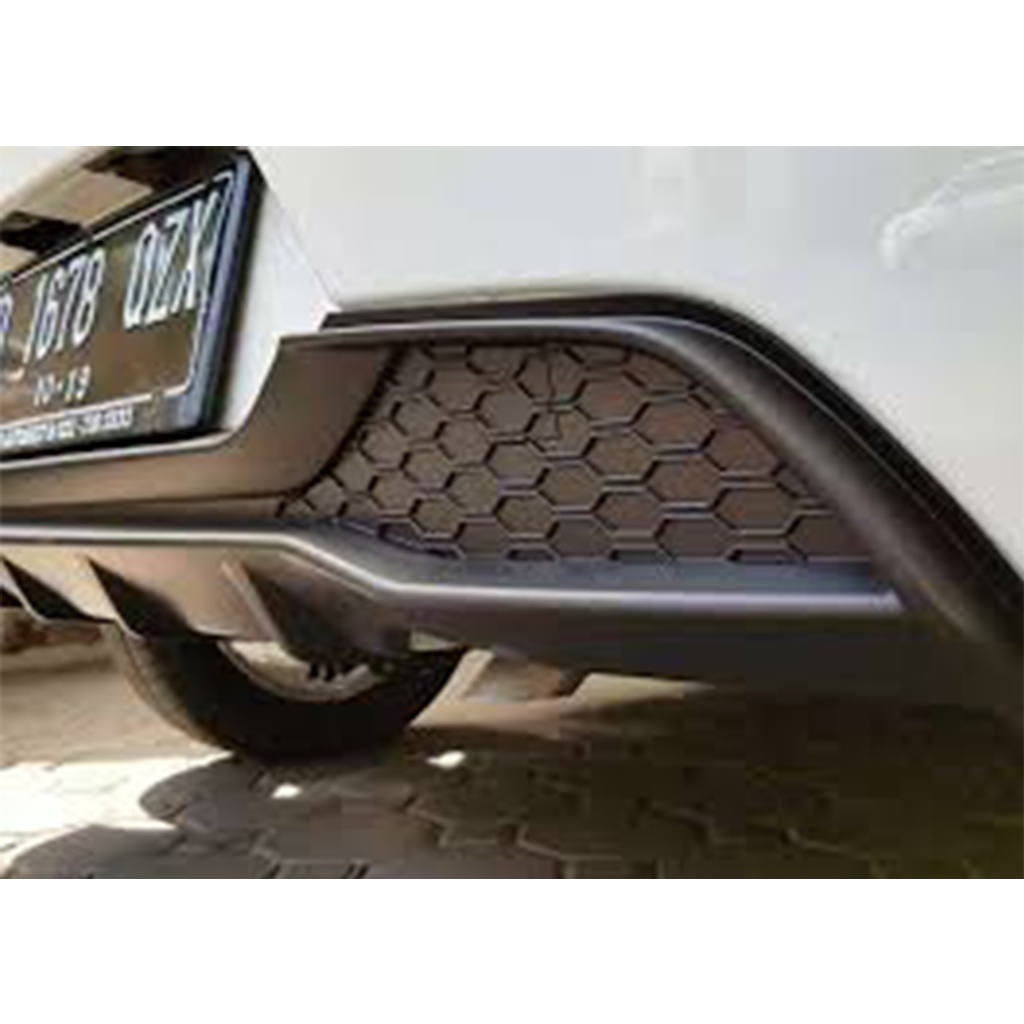 DIFFUSER BRIO RS 2019 SPOILER BUMPER BELAKANG ALL NEW BRIO