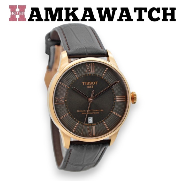 JAM TANGAN PRIA TISSOT POWERMATIC 80 ORIGINAL T099.407.36.448.00 Vs