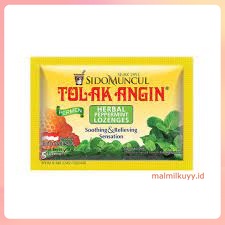 

Permen tolak angin sidomuncul sachet 5 pcs ( permen pelega tenggorokan )
