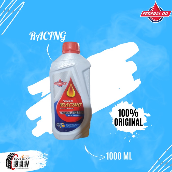 OLI FEDERAL RACING 10W/40-OLI MOTOR FEDERAL RACING 1000ml