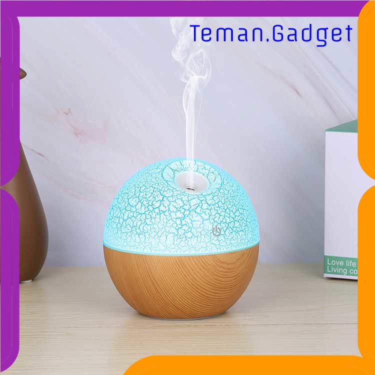 TG - ART Taffware HUMI Air Humidifier Ultrasonic Aromatherapy RGB Light 130ml - J-008