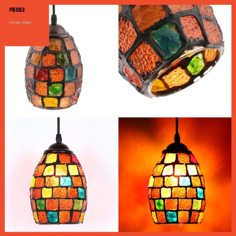 [Predolo] Retro Colorful Ceiling Pendant Lamp Light Lampu Gantung Shades Kap Lampu #1