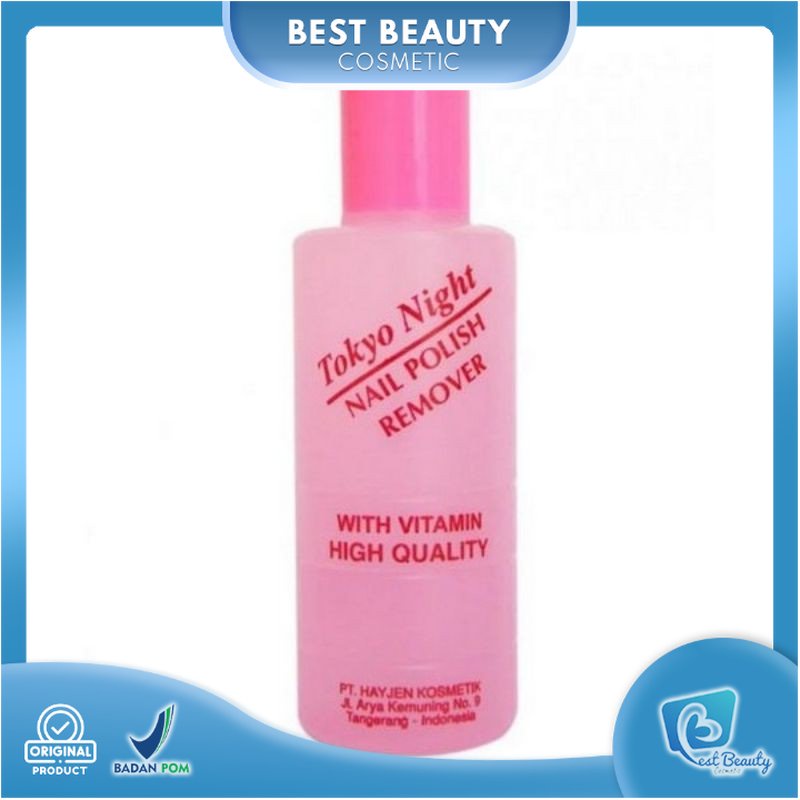 ★ BB ★ Tokyo Night Nail Polish Remover - Aseton - Pembersih Cat kuku 40ml - 76ml