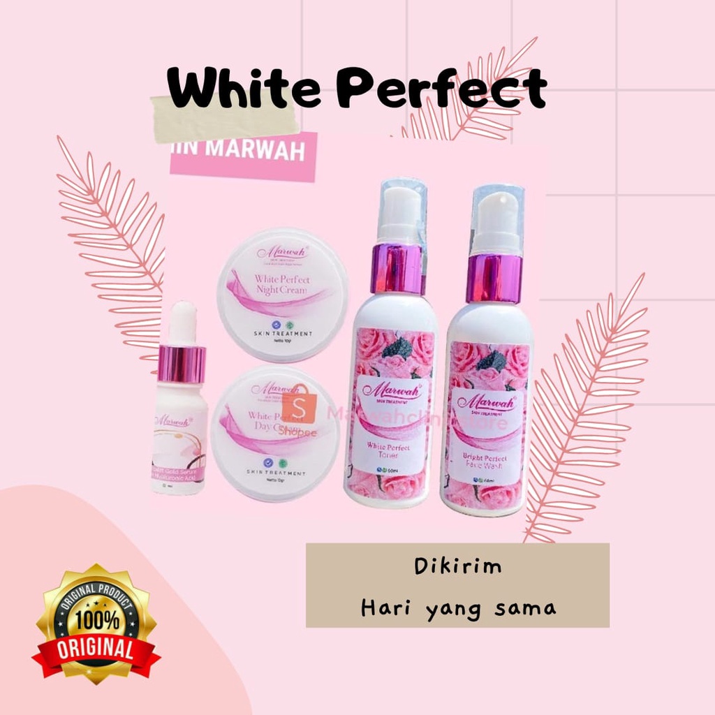 Skincare Marwah White Perfect