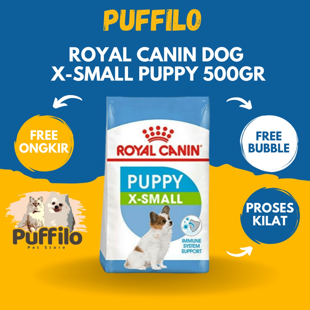 Royal Canin Dog  X-Small Puppy Makanan Anak Anjing Dry 500gr