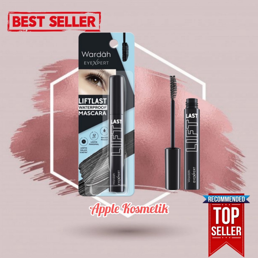 WARDAH EyeXpert Liftlast Waterproof Mascara 8ml - Apple_Kosmetik