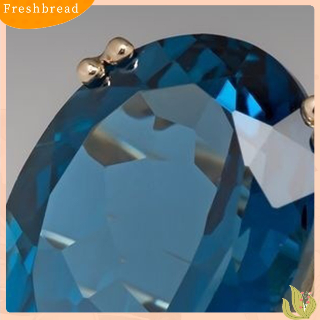 &lt; Freshbread &gt; Wanita Cincin Vintage Dua Warna Electroplating Geometris Mengkilap Terang Kilau Dekorasi Perhiasan Hadiah Telur Angsa Cubic Zirconia Pernikahan Pertunangan Cincin Untuk Anniversary