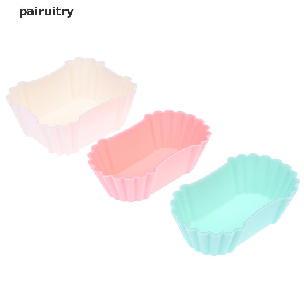 Prt 3Pcs Bento Divider Cup Liner Kotak Makan Makanan Lembut Silikon Onigiri Aksesoris PRT