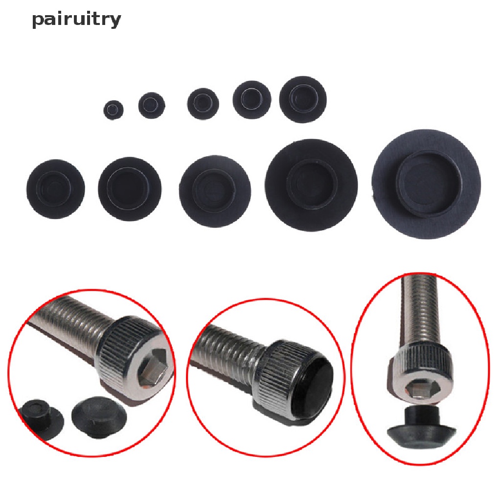 Prt 10Pcs Hex Socket Allen Bolt Screw Nut Hexagon Penutup Kepala Topi Pelindung M4-M24 PRT