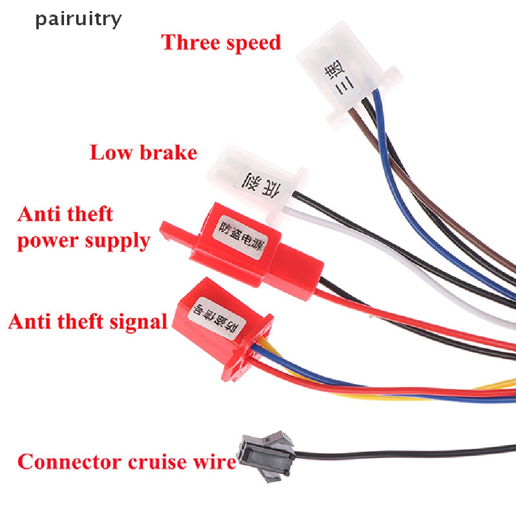 Prt 36V/48V 350W Brushless Motor Controller DC Motor Regulator Speed Controller PRT