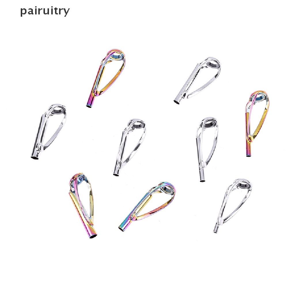 Prt 1pc Sliver/Rain Top Tip Guide Ring Bebas Kusut Untuk Berputar Pancing PRT