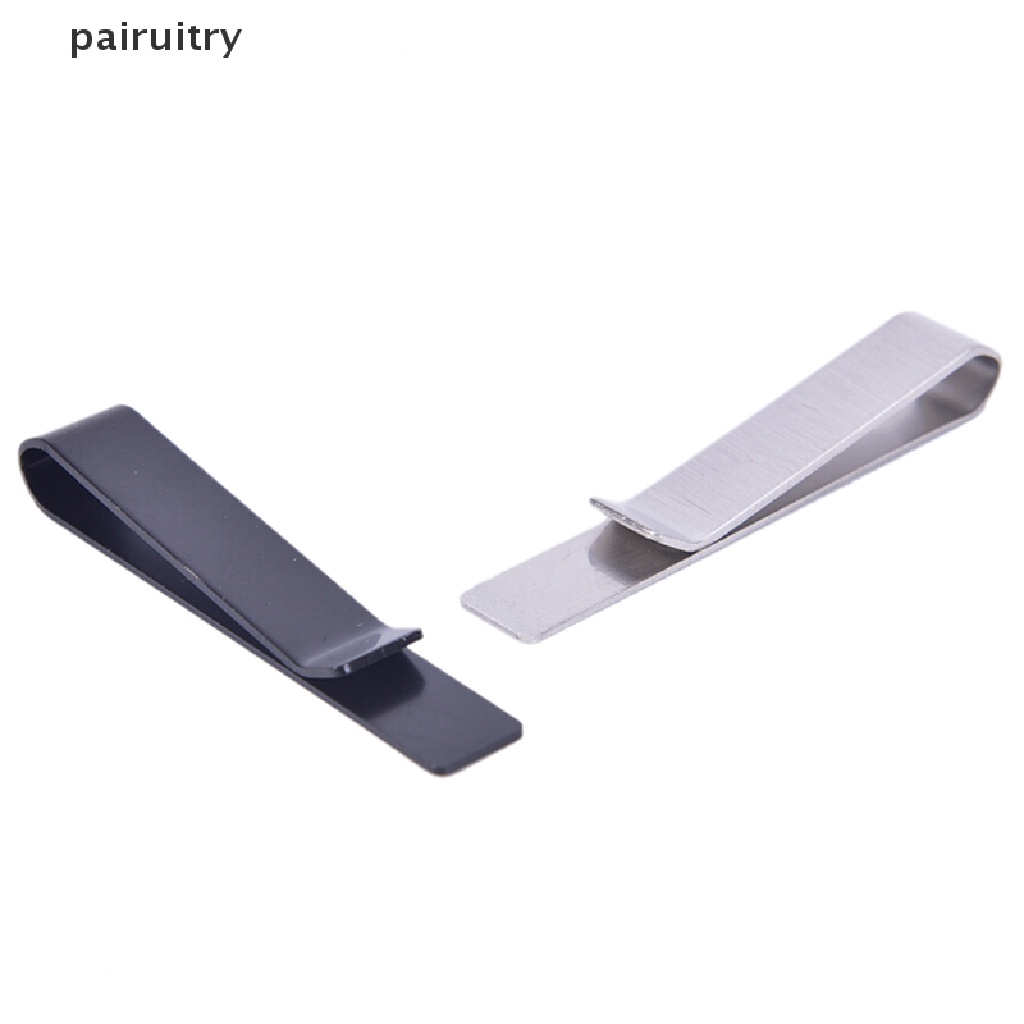 Prt 1PC Jepit Dasi Pria Gaya Klasik Simple Dasi Bisnis Cowok Steel Stainless Clip PRT