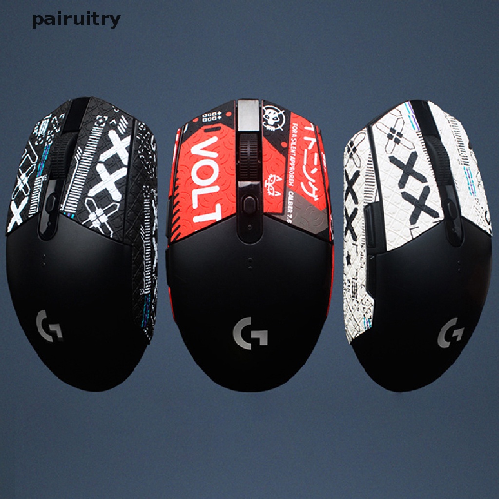 Prt Mouse Grip Tape Skate Handmade Stiker Non Slip Sedot Keringat Untuk Logitech G102 G304 Wireless No Mouse PRT