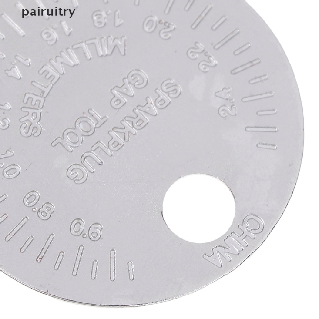 Prt spark plug gap gauge Alat Ukur Tipe Koin 0.6-2.4mm range spark plug gage PRT