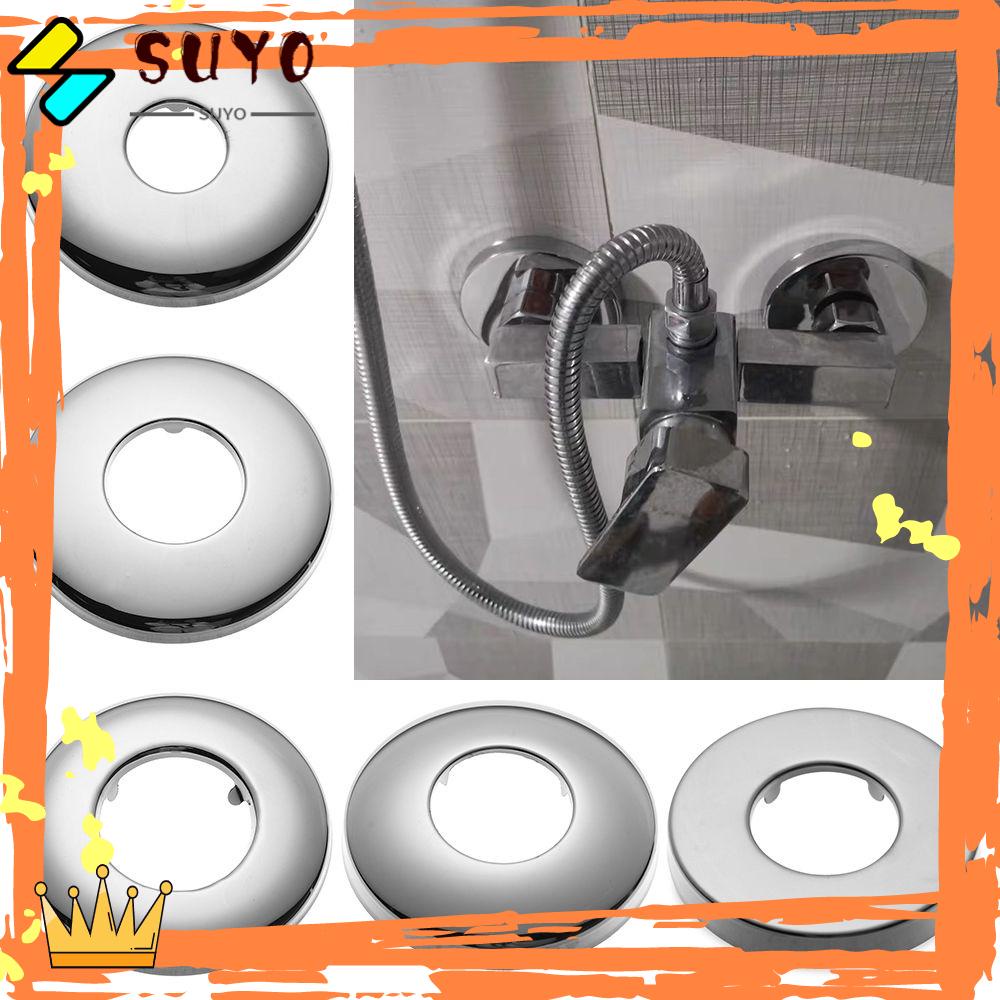 Suyo Kran Hias Cover Shower Dapur Tembok Flange Chrome Aksesoris Keran