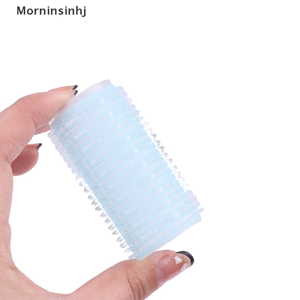 Mornin 6Pcs Self Grip Hair Rollers Cling Beda Ukuran DIY Hairdressing Pengeriting Rambut id