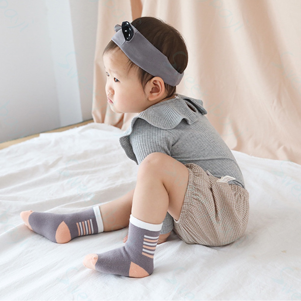 SweetyBayi 5in1 Kaos kaki bayi anak motif karakter Kaus kaki bayi children socks 0-3 tahun