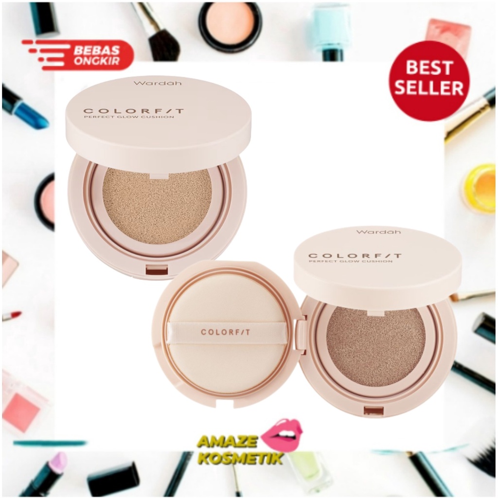 WARDAH Colorfit Perfect Glow Cushion 15g [ Amaze_Kosmetik ]