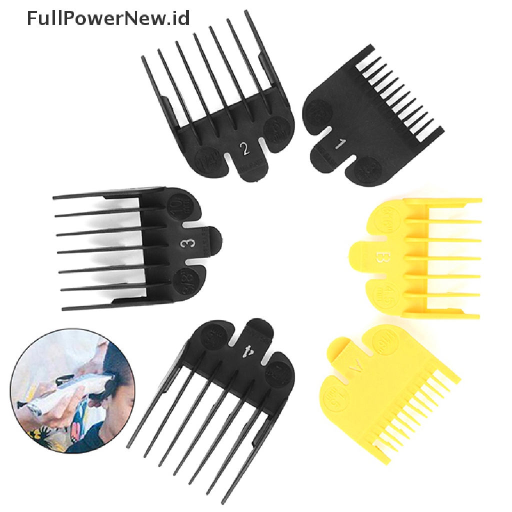 Power2/4pcs/set Hair Limit Shaver Clipper Elektrik Pencukur Panduan Sisir Alat Aksesoris ID