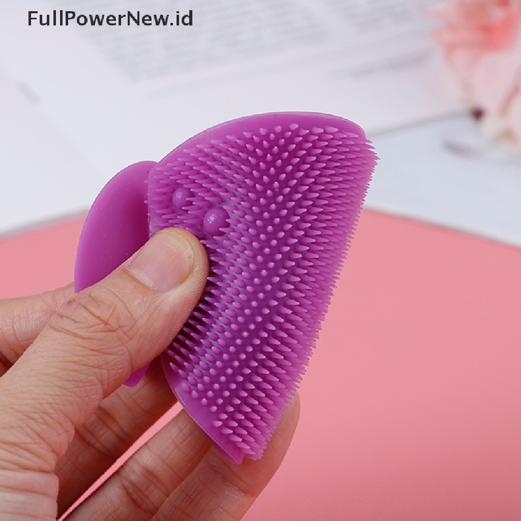 Power Silicone Wash Pad Face Exfoliag Alat Sikat Pembersih Wajah Komedo ID