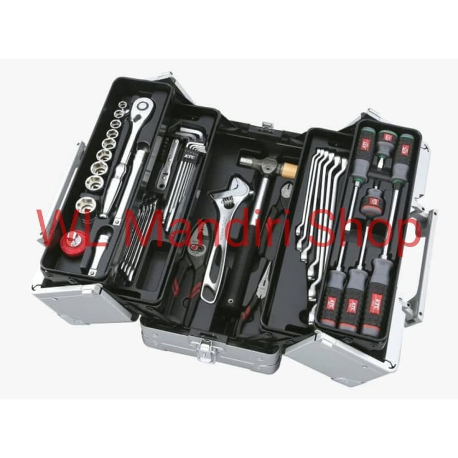 KUNCI KTC TOOLS SET, MECHANIC TOOL SET ( 52PCS ) SQ 1/2 SK4521W KTC ORIGINAL JAPAN