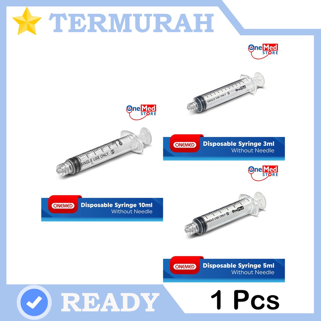 Syringe Without Needle Onemed Pcs