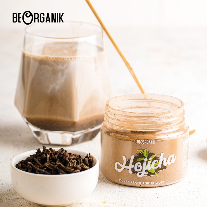 Beorganik Pure Hojicha Powder / Bubuk Premium Hojicha Japanese 50gr