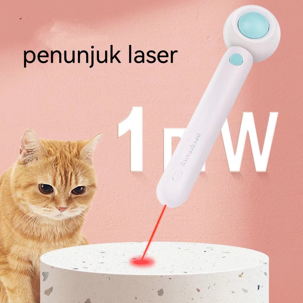 Mainan Kucing Automatic Retractable Bulu Penggoda Mainan Tongkat Interaktif/Cat teaser Cat toy