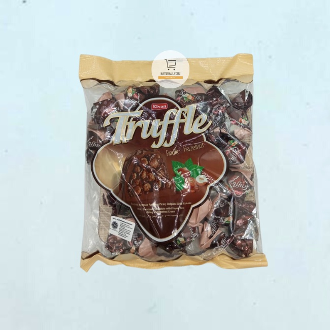 KHUSUS HADIAH Elvan Truffle Bag Hazelnut 500gr Coklat