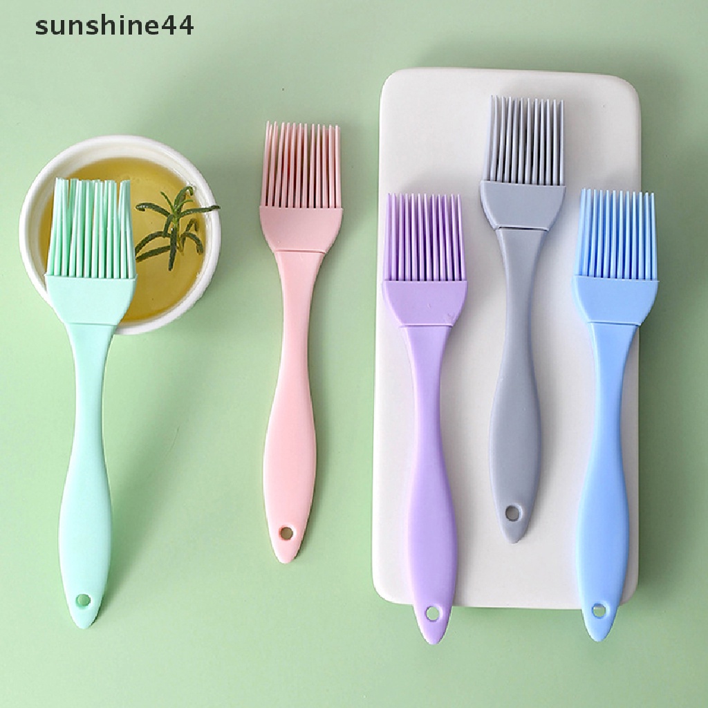 Sunshine Kuas Kue Baking Kuas Minyak Kuas Masak Silicone Kitchen Barbecue Brush ID