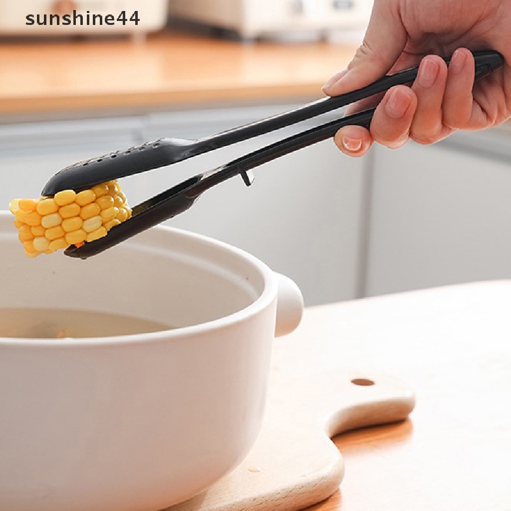 Sunshine Detachable 3in1 Food Clip Tasg Spoon Filter Colander Penjepit Masak Dapur ID