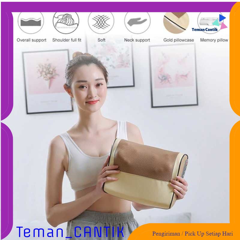 TC - ART Junbu Bantal Pijat Leher Elektrik Massage Pillow Neck Shoulder - JB-311