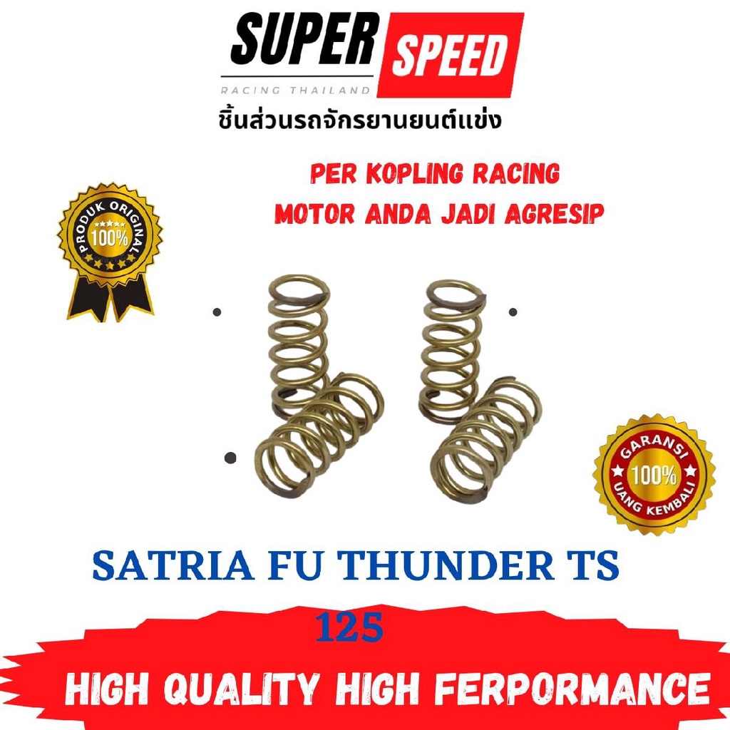 PER KOPLING SSR SUZUKI GSX SATRIA FU THUNDER 125,250 GWX SATRIA 2 TAK 6 SPEED SUPER SPEED RACING THA