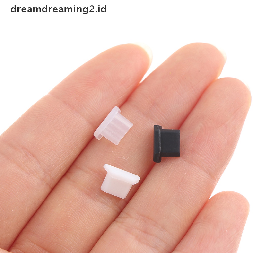 (hot) 10pcs Universal Micro-USB Plug Debu Charger Port Cover Cap Female Jack Interface//