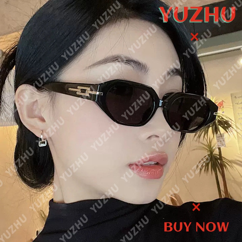 (YUZHU) Kacamata Hitam Poligonal Tidak Teratur Untuk Wanita Mode Baru Tabir Surya Babes Sunglasses