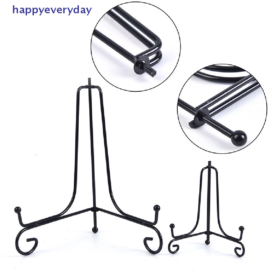 [happy] Art Iron Display Stand Penyangga Holder Untuk Frame Foto Foto Plat [ID]